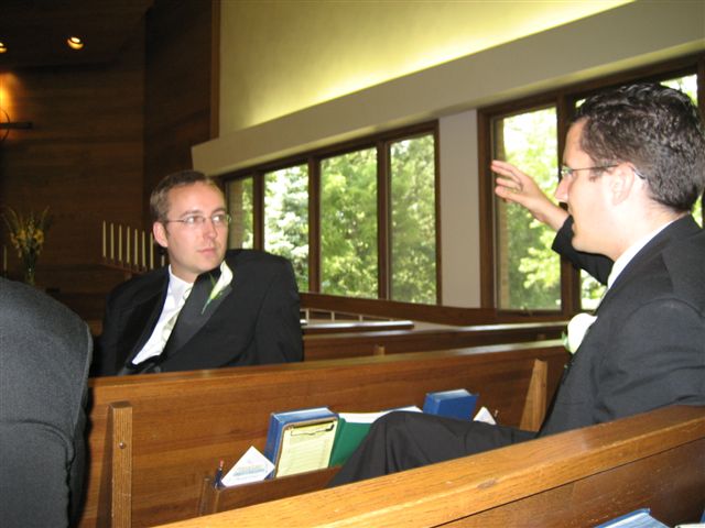 chatting during photos